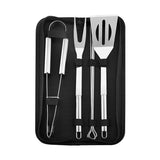 Stainless Steel BBQ Tools Set - 4Cookers